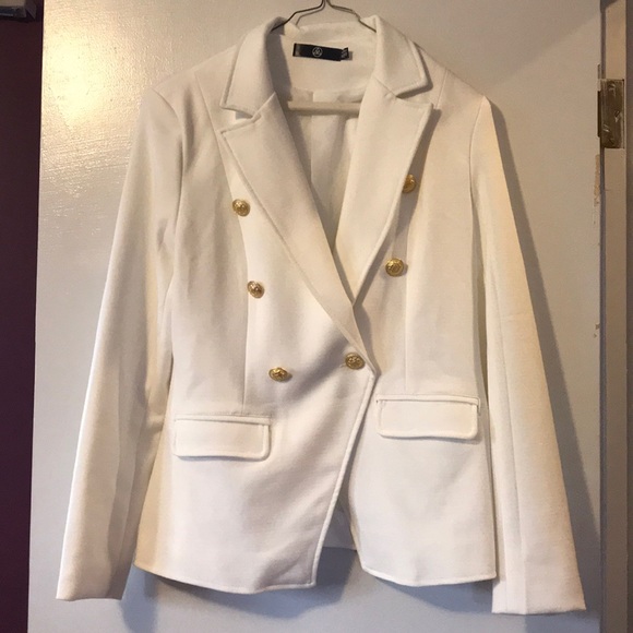 Missguided white blazer - Picture 3 of 7